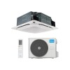 légkondicionáló készülék kasettás Midea Breezeless+ Roundflow 36000 BTU, MCD1-36HRFNX(GA) / MOX430U-36HFN8-Q(GA), Super Slim, Traseu max. 65m