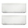 Aparat de aer condiționat multisplit Daikin Stylish cu două unități interne 9000 și 12000 BTU WHITE-garanție 60 luni