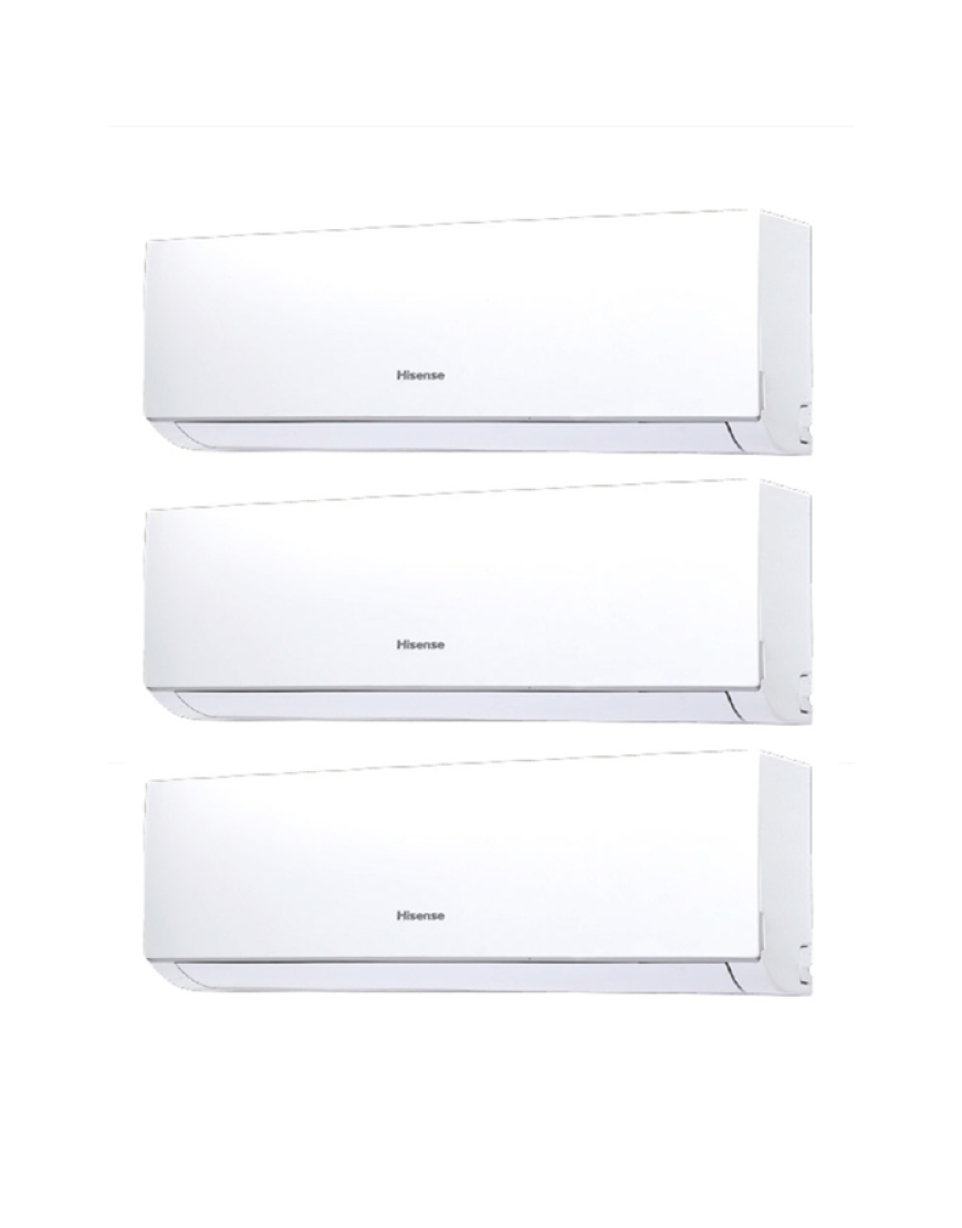 Aparat de aer condiționat multisplit HIsense cu trei unități interne NewComfort 9000 BTU  
