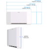 Daikin Altherma padlófűtéses ventiloconvector HPC FWXV20ATV3 3,05kW