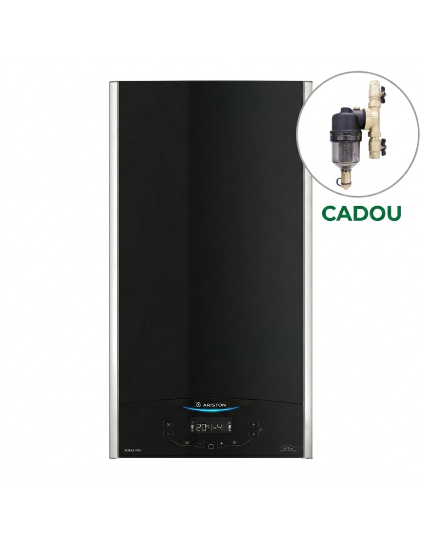 fűtési kazán Ariston Alteas One+NET 35 kW, CADOU-Szűrő Anti-Magnetit, 60 hónap garancia
