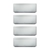 multisplit légkondicionáló készülék Daikin Stylish négy beltéri egységgel, három 5000 BTU és egy 12000 BTU Ezüst, 3xCTXA15CS-FTXA35CS-4MXM68A, Coanda hatás, jelenlétérzékelő, 3D légáramlás, Flash Streamer, szűrők ezüst ionok