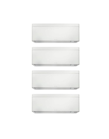 multisplit légkondicionáló készülék Daikin Stylish négy beltéri egységgel, három 5000 BTU és egy 9000 BTU White, 3xCTXA15CW-FTXA25CW-4MXM68A, Coanda hatás, jelenlétérzékelő, 3D légáramlás, Flash Streamer, szűrők ezüst ionok,