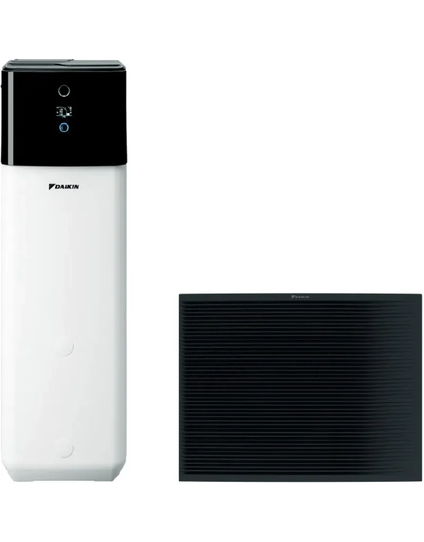 hőszivattyú Daikin Altherma 10 kW 3 H MT ECH2O pentru fűtés és víz meleg menajera ETSH12P50E-EPRA10EV3, cu rezervor de 500 liter, Garancia 84 hónap