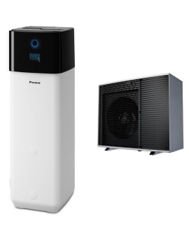 hőszivattyú Daikin Altherma 4 H ECH2O 14kW háromfázisú pentru fűtés, hűtés és víz meleg menajera EPSX14P50A-EPSK14AW1 cu rezervor de 500L és incalzitor de rezerva 9kW