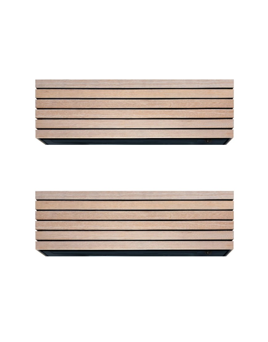 Aparat de aer condiționat multisplit TOSHIBA cu două unități interne DAISEIKAI Wooden 9000 BTU-garanție 60 luni, wifi integrat, funcționare pe încălzire până la -20°C