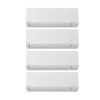 Aparat de aer condiționat multisplit TOSHIBA cu patru unități interne EDGE Albe, trei 9000 BTU și una de 12000 BTU, wifi integrat, garanție 60 luni, funcționare pe încălzire până la -20°C