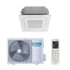 légkondicionáló készülék kasettás de mennyezet Mini 9000 BTU HISENSE ACT26UR4RCC4+AUW26U4RS8, inverter, R32, SEER 6.10, SCOP 4.00, osztály A++/A+, szivattyú de condens beépített - Garancia 48 hónap