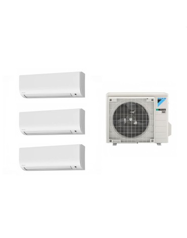Daikin Comfora multisplit klíma két 9000 és egy 12000 BTU belső egységgel