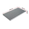 Ștergător de lábak încastrabil ACO Self Vario, cu ramă din alumínium és grătar benzi textile és gumi, 1000x500x30mm