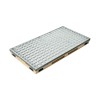 Ștergător de lábak încastrabil ACO Vario 2.0 Hybrid, cu tavă din beton cu polimeri és grătar rețea V, 1000x500x80mm