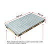 Ștergător de lábak încastrabil ACO Vario 2.0 Hybrid, cu tavă beton cu polimeri és grătar rețea szem 30/10, B125, 1000x500x80mm