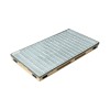 Ștergător de lábak încastrabil ACO Vario 2.0 Hybrid, cu tavă beton cu polimeri és grătar rețea szem 30/10, B125, 1000x500x80mm