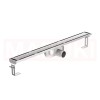 Folyóka de zuhany -ból rozsdamentes acél ACO ShowerDrain C nélkül karima, rács Massive, hossz 585mm, h=92mm