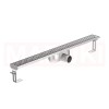 Folyóka de zuhévy -ból rozsIgenmentes acél ACO ShowerDrain C nélkül karima, rács Square, hossz 1185mm, h=92mm