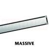 Folyóka de zuhany -ból rozsdamentes acél ACO ShowerDrain C cu karima Fal, rács Massive, hossz 785mm, h=69mm