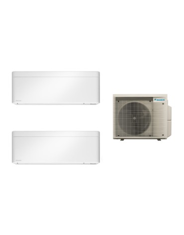 Daikin Stílusos multisplit klíma két belső egységgel 7000 BTU fehér