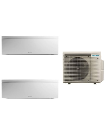 Daikin EMURA multisplit klíma két belső egységgel, fehér 7000 és 12000 BTU
