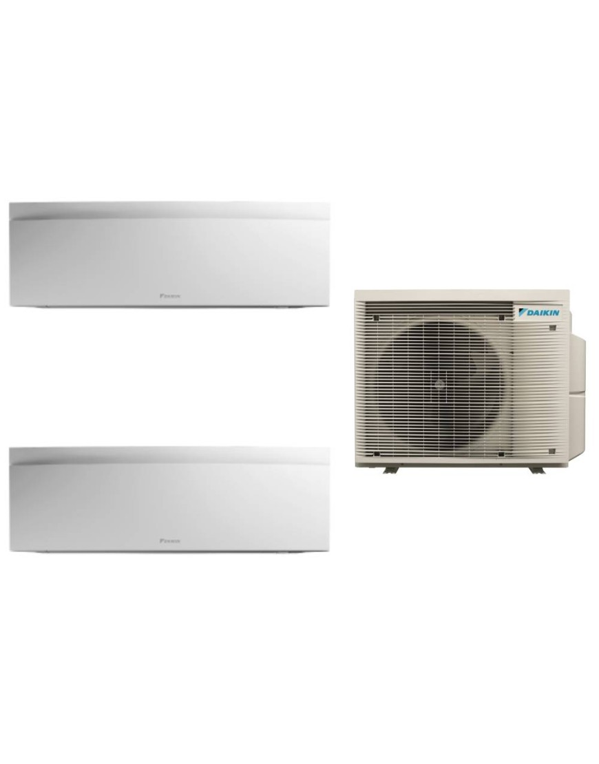 Daikin EMURA multisplit klíma két belső egységgel, Fehér 9000 BTU