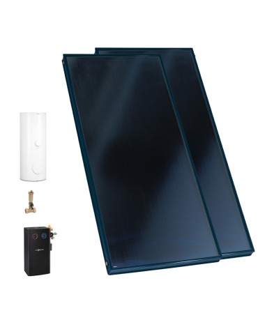 Pachet panelek nap plane Vitosol 200-FM cu bojler Vitocell bivalent de 300 liter, cu rendszer automatizálás Vitosolic 100