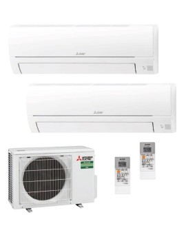 Mitsubishi Electric multisplit klíma két belső egységgel MSZ-HR25VF 9000 BTU 
