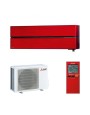 Aparat de aer condiționat Mitsubishi Electric Kirigamine Deluxe MSZ-LN25VGR-MUZ-LN25VG Inverter 9000 BTU Ruby Red, garanție 60 luni