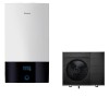 hőszivattyú háromfázisú Daikin Altherma 4 H W 12kW R290 Propan EPBX14A4V-EPSK12AW1 pentru fűtés és hűtés cu incalzitor de rezerva 4.5kW 60 hónap garancia