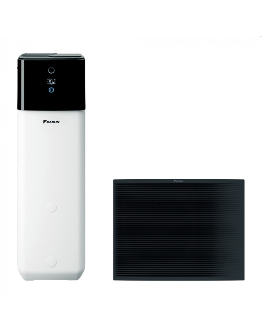 hőszivattyú Daikin 14 kW Altherma 3 H HT ECH2O ETSX16P30E-EPRA14DW pentru fűtés, hűtés és víz meleg menajera, cu rezervor de 290L, 60 hónap garancia