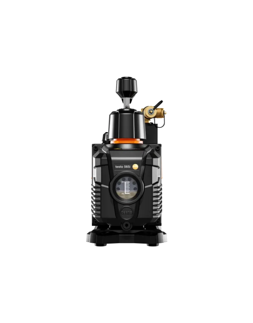testo 565i - Intelligens vákuumszivattyú automatikus ürítéshez, 10 CFM (283 l/perc)