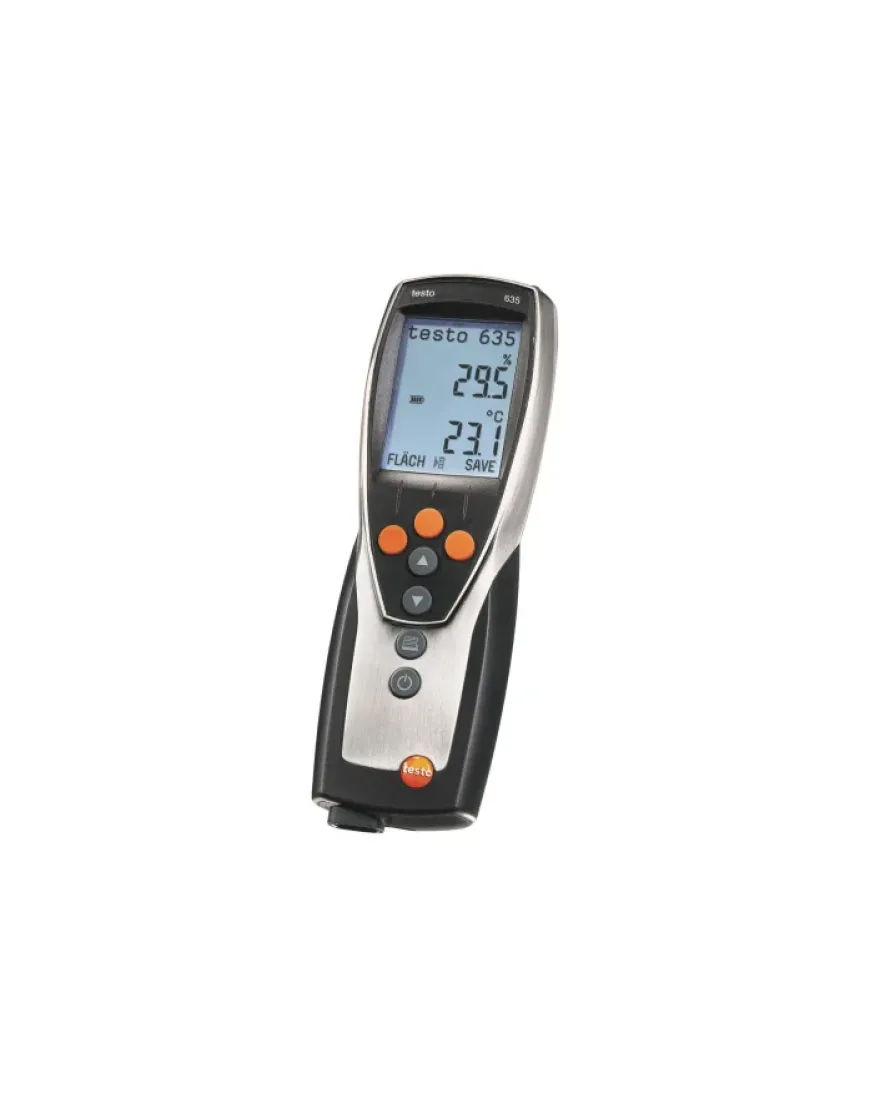Testo 635-2 pentru măsurarea transmitanței - szett termohigrometru