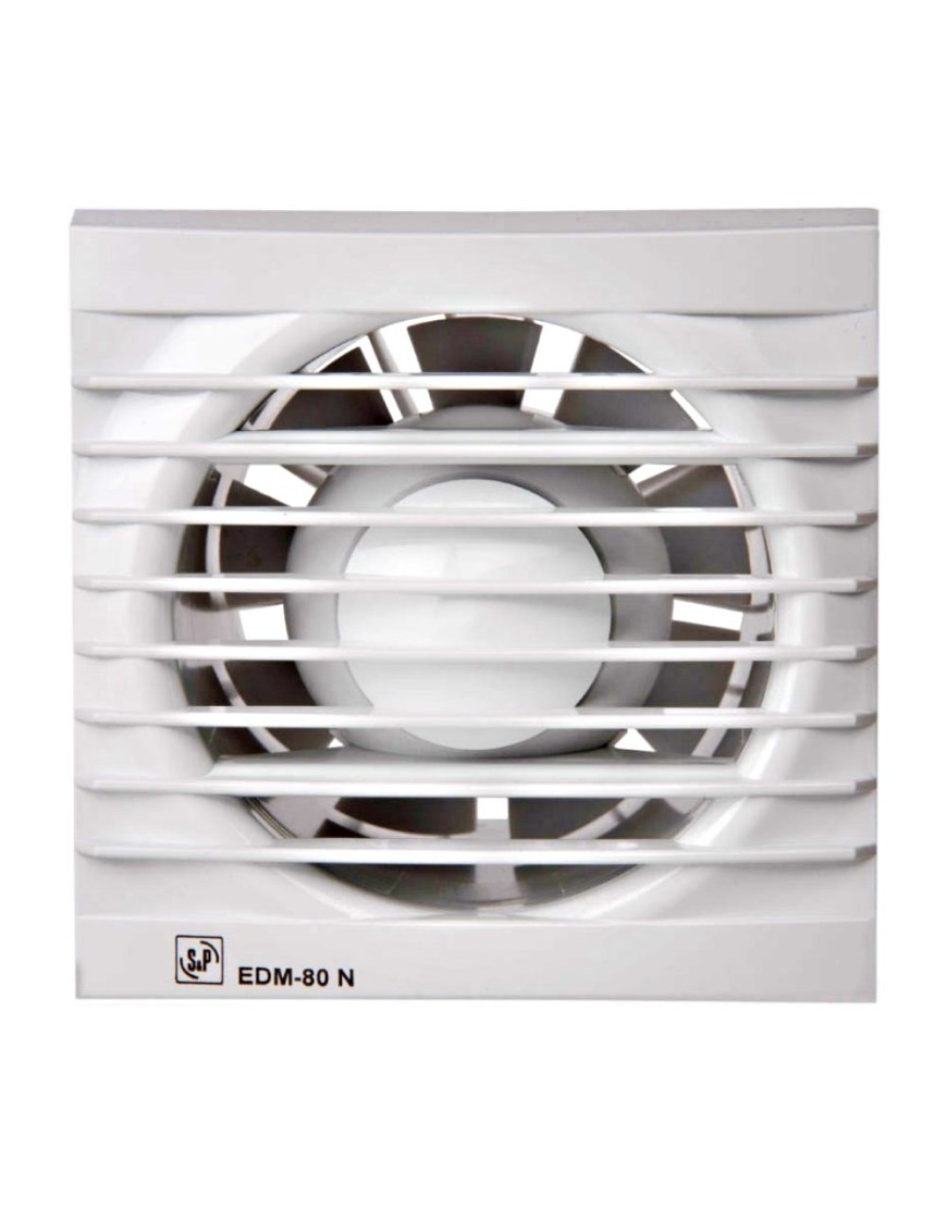 Elszívó ventilátor fürdőszobához Soler & Palau EDM-80N