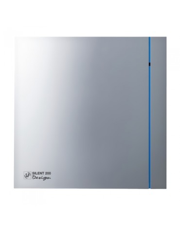 Fürdőszoba páraelszívó Soler & Palau Silent-200 CRZ Silver Design 3C
