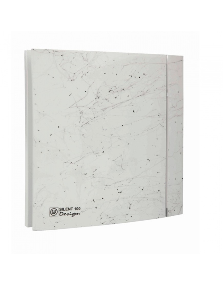 Fürdőszoba páraelszívó Soler & Palau Silent 100 CRZ Marble White Design 4C