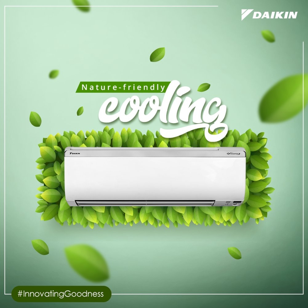 Daikin Nature friendly cooling — răcire ecologică R32 Bluevolution