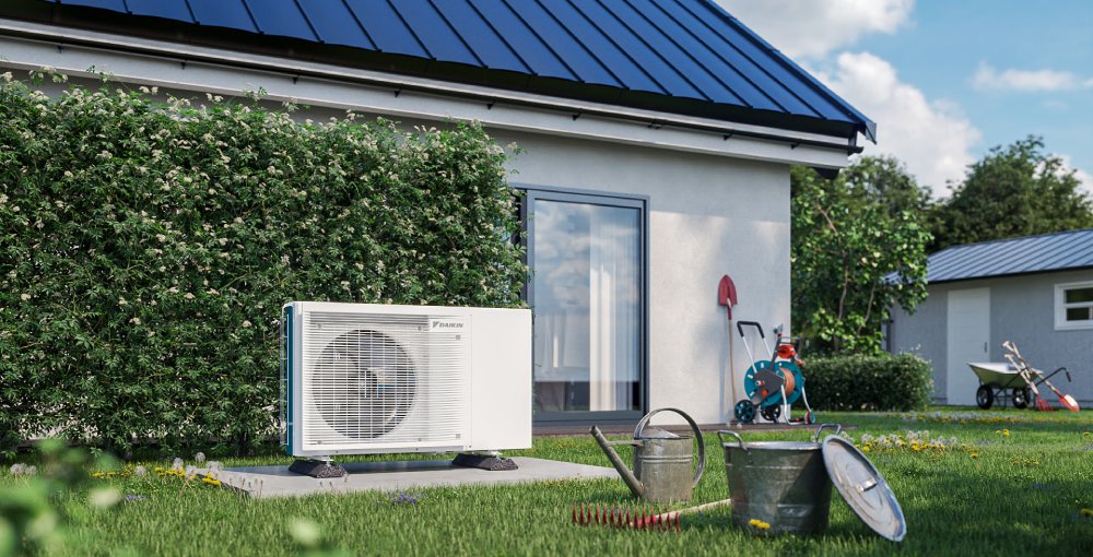 Pompă de căldură Daikin Altherma 3 M EDLA06E3V3 6 kW monobloc — ambient exterior