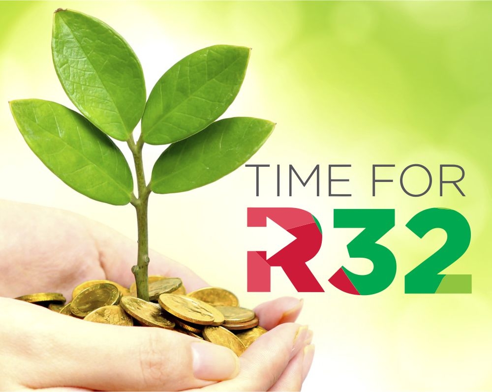 Time for R32 agent frigorific ecologic Mitsubishi Electric