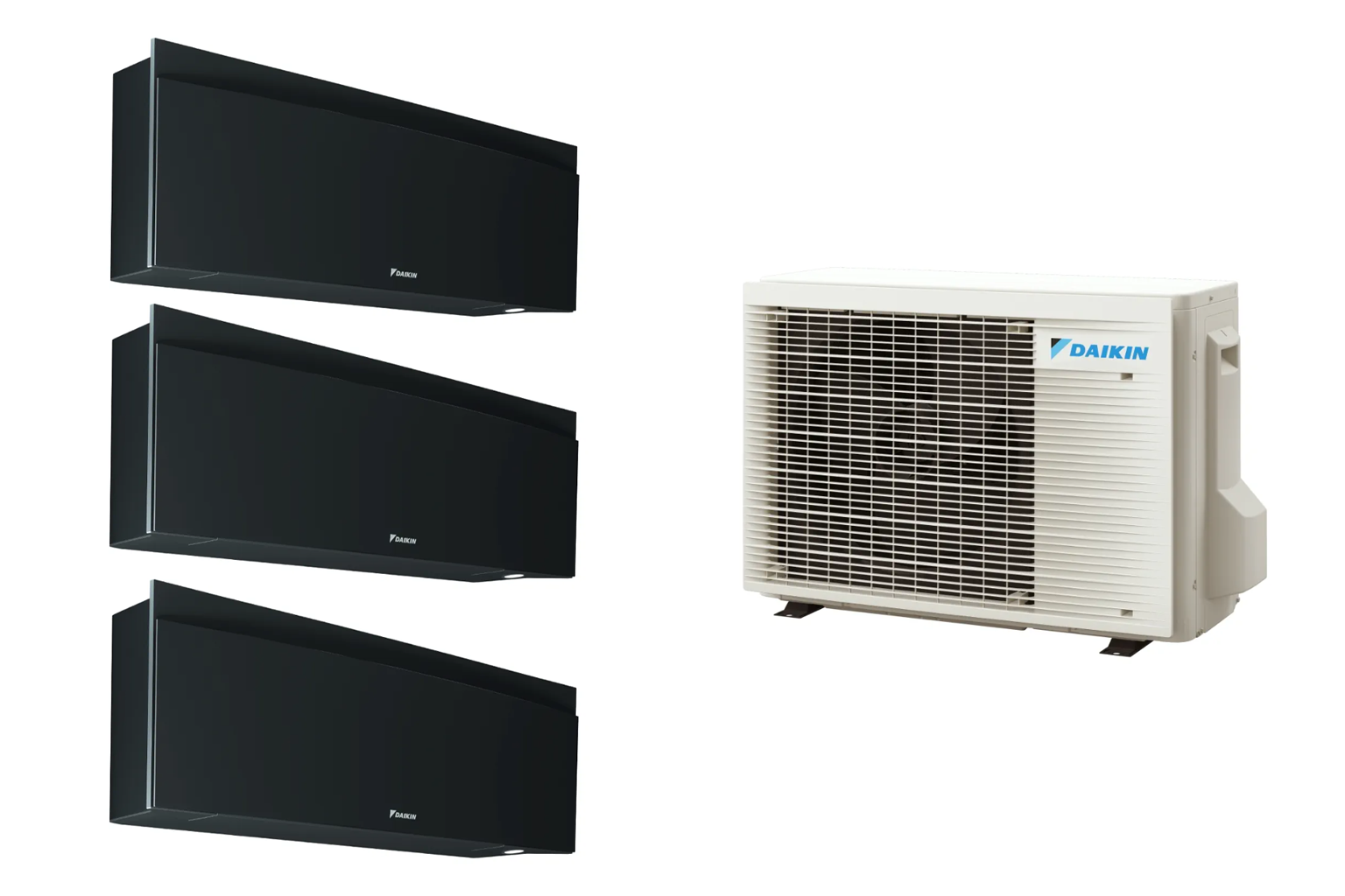 Multisplit Daikin Emura Black 3 zone — FTXJ35AB FTXJ25AB FTXJ25AB 4MXM80A