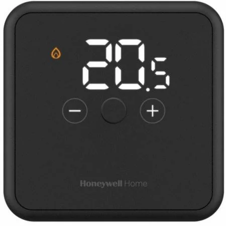 Termostat digitális Honeywell DT4R fekete vezeték nélküli nem programozható